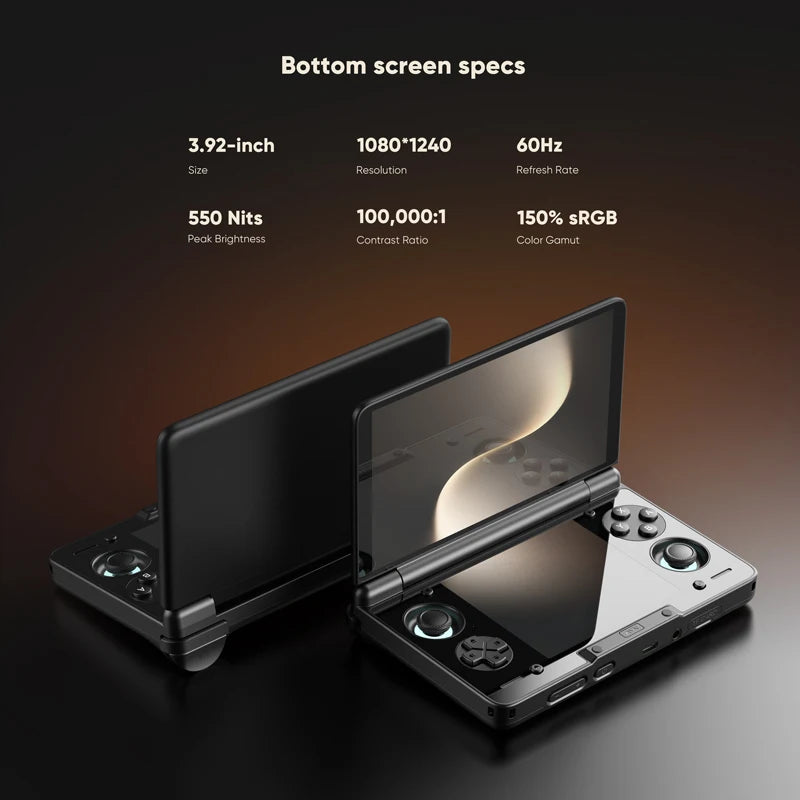 AYN Thor Android Handheld Dual Screen Clamshell 6'' AMOLED Screen